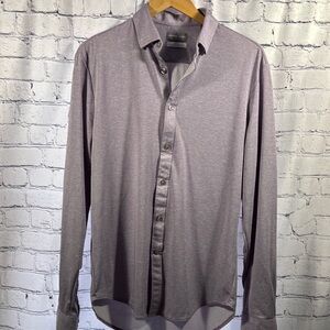 Michael Kors Men's Button-Down Shirt in Lilac